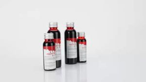 120ml Fake Blood Liquid Bottle Stage Prank Fake Blood Makeup Halloween Cosplay Props Washable