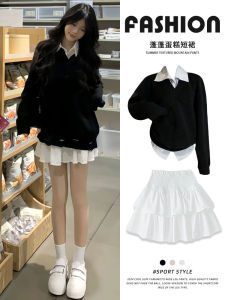 YIFANSHI | High Waist Small Size Flared Short Skirt
