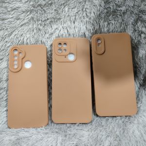 Soft Case Macaron Realme 7i 3 5 Pro C17 8i 8 Pro 5S 5i 5 6i 9 Pro Plus C30S C33 C12 C25S C20 C11 C53 C55 C21 C21Y C25Y C31 Realme Narzo 50i 50A 20 30A 50A Prime Silikon Casing Candy + Protect Camera