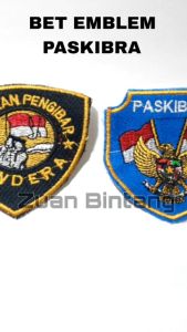 BED BADGE PASKIBRA BORDIR/LOGO PASKIBRA BORDIR