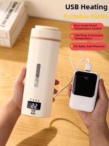Portable Travel USB Heating Cup