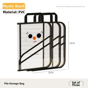 Large Capacity Foldable Transparent Dust-Proof Water-Resistant File Bag