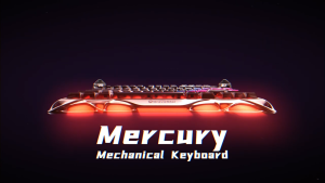 GravaStar Mercury K1 75% Wireless Mechanical Gaming Keyboard – Hot-Swappable Custom Kailh Switches Durable Aluminum Alloy Design and Radiant Backlighting