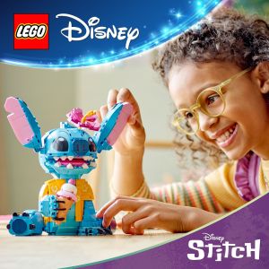 LEGO Disney Classic 43249 Stitch (730 Pieces) Mainan Susun (9 Tahun+)
