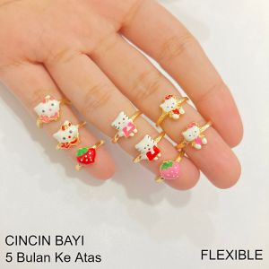 Cincin Bayi / Anak Cat Aksesoris Perhiasan Baby Fashion