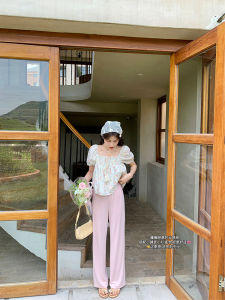 Cloud Sensation Cool Feeling Wide Leg Pants Womens High Waist Drapey Thin Style Spring Summer New Fashion Versatile Casual Trousers