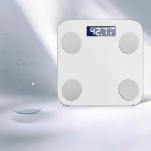Smart Precision Mini Body Fat Scale Health Weight Measurement Bluetooth Connected Electronic Scale for Home Use High Accuracy