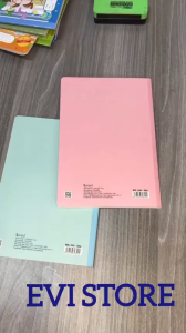 Lốc vở kẻ ngang có chấm may dán gáy B5 Klong 840 / 841 / 842 kích thước (175 x 250)mm