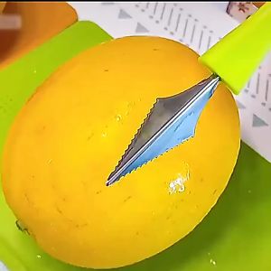 [3 IN 1] Stainless Steel Ball Maker Scoop Melon Fruit Knife Kitchen Tools Barang Dapur