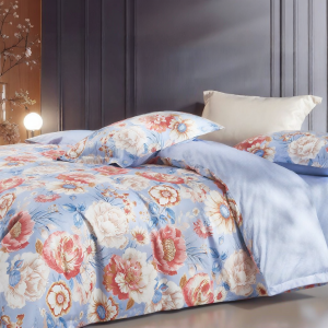 FUANNA (富安娜) | Bộ Đồ Chăn Ga Gối Bằng Cotton Dài Sợi 60S