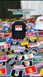 Patch Logo BANSER ANSOR NU Emblem Prepet Perekat Velkro Topi Tactical Army