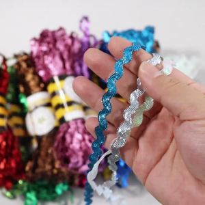 15 Thước 5mm Ruy Băng Polyester Hình Chữ Z Để Làm Đồ Thủ Công DIY Trang Trí Đám Cưới Tiệc Tùng Giáng Sinh Làm Nơ