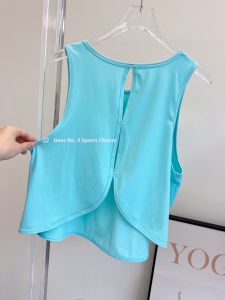 Lightweight Quick-Dry Yoga Vest Women Hollow Out Beauty Back Sport Top