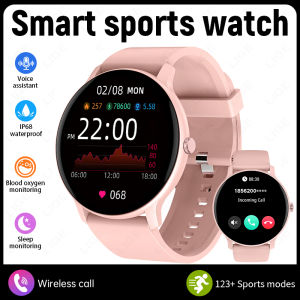 LIGE 2026 Smart Watch DIY Watch Faces Smart Wristwatch Bluetooth Calling Watches Men Women Fitness Activity Tracker Holiday Gift
