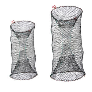 Foldable Fishing Cast Net Crab Trap Fish Cages Fish Loach Crayfish Shrimp Net