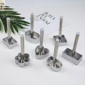 Stainless Steel Biscuit Cutter Press Type Baking Home Use Pineapple Shortcake Heart Shape Rectangle Sugar Coating Mold