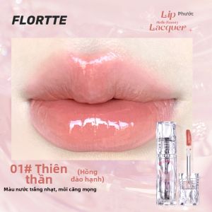 FLORTTE | Son Môi Bóng Nước Hoàn Thiện Như Gương