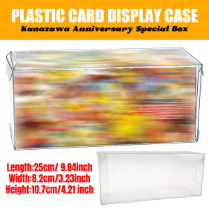 2/5PCS Clear Plastic Protector Display Case Holder for Center Japanese Special Box (For Tohoku/Hiroshima/Fukuoka/Kanazawa)