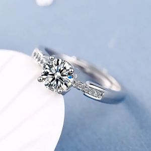 Nhẫn nữ bạc Ý S925 đính đá lớn siêu sáng N117 - Phụ kiện thời trang việt