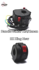 Handle Saklar Kiri Kanan RX King New 2003 Switch Holder Stater Swit Dim Starter Klakson Sein Sen Lampu Depan On Jauh Dekat Engine Cut Off Handel Hendel