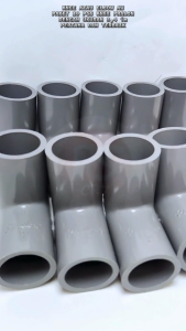 Keni Siku Sambungan L Pipa PVC AW 90 Derajat 3/4 inch PAKET 10 PCS / Knee Elbow Fitting Pipa PVC AW 3/4" PAKET ISI 10 PCS