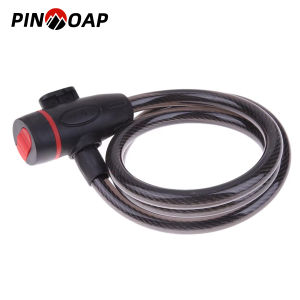 Khóa Xích Xe Máy Kim Loại Chịu Lực Khóa Xe Đạp Chống Trộm Kèm 2 Chìa Khóa Đa Năng Cuộn Dây Thép Khóa Chống Trộm Xe Đạp Cho Xe