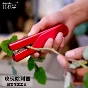 Rose Piercing Pliers Flower Leaf Removal Flower Cutting Rod Flower Piercing Leaf Removal Plastic Clip Florist Tools Floriculture Supplies Materials