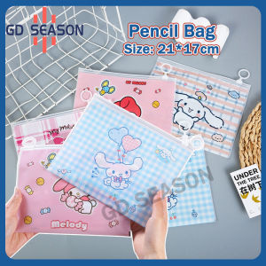Sanrio Kuromi Melody Cinnamoroll PVC Clear Pen Pencil Bag: A Student Gift Storage Solution