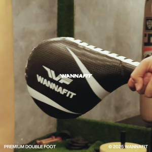 WANNAFIT Double Foot | Latihan Tinju Target Alat Sasaran Tendang Taekwondo MMA Kickboxing | Peralatan Tinju & Bela Diri