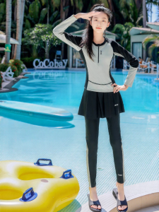 XTEP | Girls Long Sleeve and Pants Swimming Surfing Diving Suit