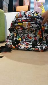 Balo thời trang cặp sách đi học hottrend nam nữ kích cỡ lớn nhiều ngăn đựng vải canvas Trùm Sỉ Gia Thành