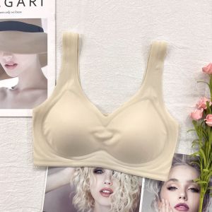 Gufei Original Seamless เสื้อกั๊ก สไตล์ สปอร์ตบรา บาง ผ้าฝ้าย Cup Wireless Sleep Bra ผู้หญิง  ชุดชั้นในเก็บไขมันด้านข้าง