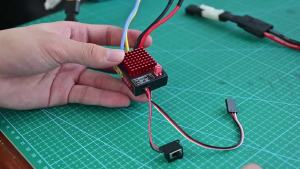 RCXAZ RC 550 Brushed Motor 12T with 60A Brushed ESC KIT for 1/10 RC Crawler Axial SCX10 90046 Traxxas TRX4 D90 Hpi Tamiya Arrma