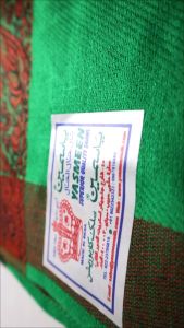 Sorban YASMEEN Kashmiri Abu Taj 501F Hijau Ringan