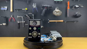 เครื่องแกะสลักมือนิวเมติกสองหัว PHYHOO 400-8000 RPM สำหรับงานฝีมือเครื่องประดับและเหล็กปลอม