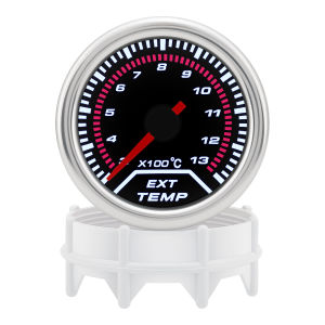 RYSJM | Đồng Hồ Đo Nhiệt Độ Nước Tua Máy Nhiệt Độ Dầu Áp Suất Chân Không 52MM Có Kính Khói Dành Cho Xe Hơi 12V Kèm Đồng Hồ Đo Áp Suất Tăng Áp