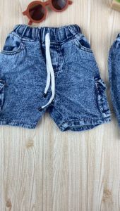 Paling Murah 1-5thn Celana Jeans Pendek Cargo Anak Laki-laki