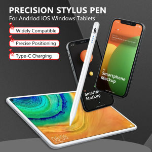 JUMPEAK Stylus Pen Active Capacitive Tablet Pen Precision Drawing Writing Tool Compatible with iOS iPad Android Windows Tablets
