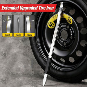 1PC Multifunctional Tire Changer Pry Bar Heavy Duty Steel Tire Removal Tool Motorcycle Car Electric Vehicle Rim Lifter Lever