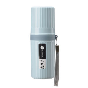 Toothbrush Travel Case Travel Toothbrush Cup Holder for Toothbrush and Toothpaste Portable Travel Toothbrush Container for Tra