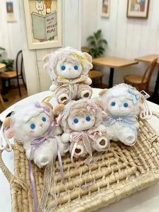 JIFANPAUL | Cloud Carton Design Lace Bow White Plush Toy