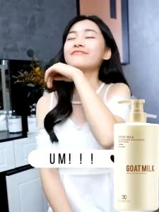 Whitening Shower Gel Goat Milk Shower Gel 800ml nicotinamide deep cleaning skin exfoliate whole body whitening brightening lasting fragrance 美白沐浴露