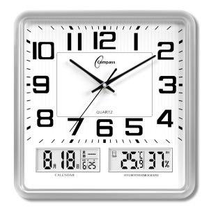 Compas | Silent Calendar Wall Clock