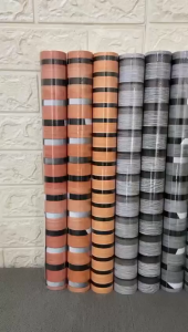 TERBARU Wallpaper Sticker Dinding Ruang Tamu & Kamar Motif Panel Kombinasi Elegan Terbaru Panjang 8 Meter x Lebar 45cm