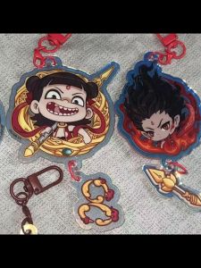 【ขายดี!】พวงกุญแจ Naja ลายการ์ตูนสร้างสรรค์ พวงกุญแจสำหรับผู้หญิงและผู้ชาย สุ่มหนึ่ง
