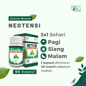 HIUNEOTENSI Obat Herbal Hipertensi Turunkan Tekanan Darah Tinggi