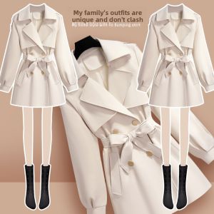 LANQIONG | Popular New Arrival Beige Women Jacket
