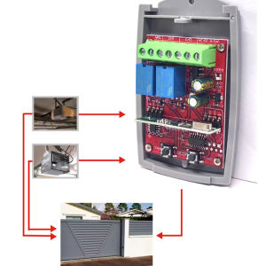 Tuya WIFI โรงรถประตูประตูตัวรับสัญญาณ 2ch 433mhz 433.92mhz Universal FIXED Rolling รหัส Multi ยี่ห้อ Controller SWITCH