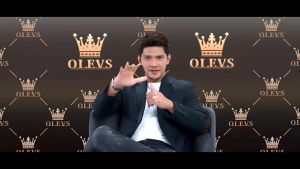 OLEVS 2858 Jam Tangan Pria Anti Air OriginalChrono Aktif Cowok Luminous Kalender Analog Men Watch