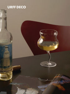 URFF Deco Pears Goblet Handmade Good-looking Gift Transparent Red Wine Accessible Luxury High-End Wine Glass